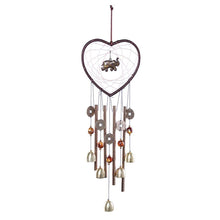 Load image into Gallery viewer, Love Shape Wind Chimes Metal Tube Bell Wind-chimes Decor Hanging Ornaments Dream-catcher Home Garden Decor Hanging Ornaments Craft Gifts For Mom Birthday Celebration