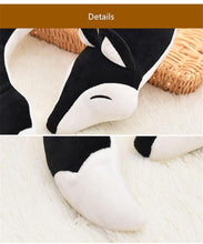 Load image into Gallery viewer, Lovely Fox Travel Pillow Animal Cotton U Shape Travel Car Train Plane Home Nap Pillow Health Care Gift Neck Pillow Travel Pillows Cartoon Planes Fox Animal U-Shaped Neck Pillow Plush Fur Warm Comfortable Luggage Pillow for Airplanes Car Train