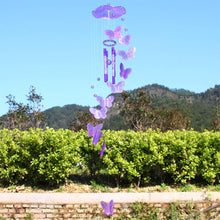 Load image into Gallery viewer, Lucky Butterfly Hanging Wind Chime Bell Garden Decoration Ornament Gift Home Decoration Fashion High-end Gift Butterfly Gift Grandmother Gift Mother Gift Birthday Gift Festival Gift Witness Friendship Outdoor Wind Chime Garden Decor