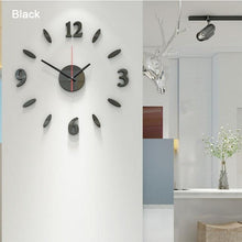 Load image into Gallery viewer, Luminous Clock Home Simplicity Silent Fashion Wall Clock Analog Timekeeper for Home Living Room Bedroom Office Battery-Powered Modern House Decoration Silent Clock Decor with Number Sticker Living Room Creative Wall Stickers Bedroom Wall Clock