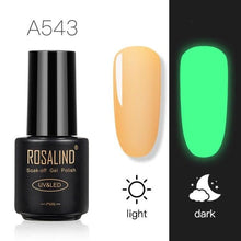 Load image into Gallery viewer, Luminous Nail Gel Polish Neon Hybrid Varnish Manicure Permanent UV Reflective Nail Polish Gel For Women and Ladies in Modern New Fashion Design