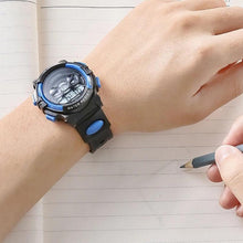 Load image into Gallery viewer, Luminous Watch For Children Students Dial Electronic Watch Multi-function Wrist Watch Kids Sports Watch Functional Digital Kids Watches LED Light Wristwatches For Boys Girls