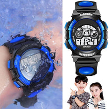 Load image into Gallery viewer, Luminous Watch For Children Students Dial Electronic Watch Multi-function Wrist Watch Kids Sports Watch Functional Digital Kids Watches LED Light Wristwatches For Boys Girls