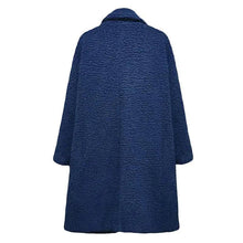 Load image into Gallery viewer, Luxurious Autumn Winter Jacket Female Coat Solid Color Fleece Coats Casual Outerwear Warm Soft Cardigan Fur Jackets For Female Clothes