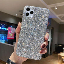 Load image into Gallery viewer, Luxurious Glitter Case For iPhone 11 Pro XS Max Case Cover For iPhone 6 7 8 Plus 11Pro Max 13 Pro Max Ultra Thin Sparkle Diamond Full Body Protective Edges Precise Fit Dustproof Anti Fingerprint Scratch-Resistant Phone Cover