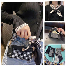 Load image into Gallery viewer, Luxurious Handbag Back Card Slot Lanyard Phone Case For iPhone 13 12 11 Pro X XS XR Max Shockproof Magnetic Case Compatible with iPhone