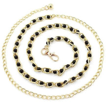 Load image into Gallery viewer, Luxurious Metal Adjustable Thin Strap Body Link Belts For Women Fashion Long Tassel Belly Metal Chain Waistbands For Women