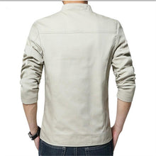 Load image into Gallery viewer, Luxury Black Mens Jacket Fashion Jacket Men Slim Fit Business Casual Male Jackets Warm Outdoor Men's Lightweight Cotton Jacket Elegant Slim Men Solid Color Clothing