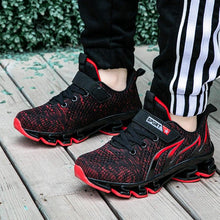 Load image into Gallery viewer, Luxury Boys Sneakers Kids Running Outdoor Children Sport Tennis Breathable Non-slip Sole Sneakers Outdoor Sport Walking Fashion Sneakers