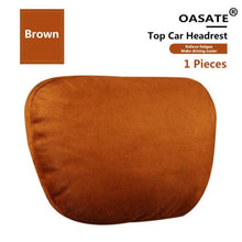 Load image into Gallery viewer, Luxury Car Neck Pillow Car Travel Neck Rest Pillows Seat Cushion Support Car Headrest Neck Support Seat Design Class Soft Universal Adjustable Car Neck Pillow Waist Pillow Universal Driving Seat Car Pillow Sleeping Neck Headrest