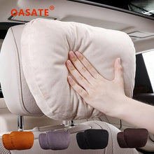 Load image into Gallery viewer, Luxury Car Neck Pillow Car Travel Neck Rest Pillows Seat Cushion Support Car Headrest Neck Support Seat Design Class Soft Universal Adjustable Car Neck Pillow Waist Pillow Universal Driving Seat Car Pillow Sleeping Neck Headrest