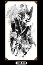 Load image into Gallery viewer, Luxury Colorful And Black Womens Tattoo Temporary Flower Waterproof Elegant Modern Tattoo For Shoulder