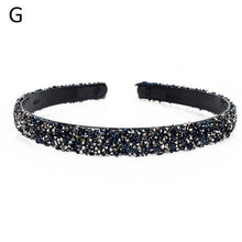 Load image into Gallery viewer, Luxury Crystal Pearl Rhinestone Headbands Fashion Women Hair Accessories Headdress Padded Hairbands Hair Bands Sparkly Hair Hoop Gorgeous Hair Accessories For Women