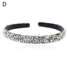 Load image into Gallery viewer, Luxury Crystal Pearl Rhinestone Headbands Fashion Women Hair Accessories Headdress Padded Hairbands Hair Bands Sparkly Hair Hoop Gorgeous Hair Accessories For Women