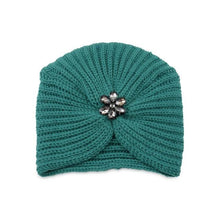 Load image into Gallery viewer, Luxury Fashion Ready To Wear Soft Cashmere Muslim Inner Hijab Caps Turban Cashmere Cross Elegant Wrap Head Hat Wool Lightweight Knitting Hijab Bonnet Cap For Women