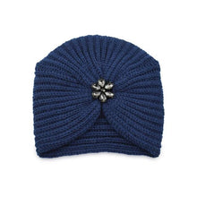 Load image into Gallery viewer, Luxury Fashion Ready To Wear Soft Cashmere Muslim Inner Hijab Caps Turban Cashmere Cross Elegant Wrap Head Hat Wool Lightweight Knitting Hijab Bonnet Cap For Women