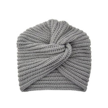 Load image into Gallery viewer, Luxury Fashion Ready To Wear Soft Cashmere Muslim Inner Hijab Caps Turban Cashmere Cross Elegant Wrap Head Hat Wool Lightweight Knitting Hijab Bonnet Cap For Women