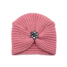 Load image into Gallery viewer, Luxury Fashion Ready To Wear Soft Cashmere Muslim Inner Hijab Caps Turban Cashmere Cross Elegant Wrap Head Hat Wool Lightweight Knitting Hijab Bonnet Cap For Women