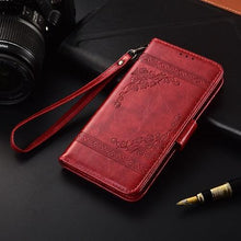 Load image into Gallery viewer, Luxury Flip wallet Leather Case For iphone 11 13 12 Pro 12Mini Card Holder Phone Cover Premium Leather iPhone 11 Pro Case Kickstand Card Holder Flip Leather Wallet Phone Case