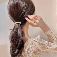 Load image into Gallery viewer, Luxury Full Rhinestone Crystals Gold Silver Ponytail Holder Buckle Hair Clips Elegant Women Sparkly Semicircle Metal Spring Hair Clips Barrette Accessories for Women