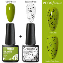 Load image into Gallery viewer, Luxury Gel Nail Polish Permanent Glossy Matte Egg Effect Elegant Stylish Eggshell Design For Women And Lady Nail Gel
