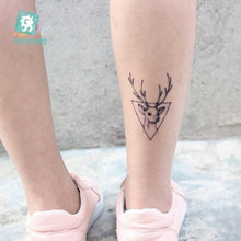 Load image into Gallery viewer, Luxury Head Deer Waterproof Temporary Stickers Tattoo Modern Colorful Tatoo For Women Men
