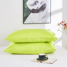 Load image into Gallery viewer, Luxury Ladies Satin Pillowcase Satin Silk Ultra Soft Standard Pillowcase Silk Satin Pillow Cases For Hair and Skin Soft King Queen Elegant Standard Bedding Pillowcase Cushion Cover Home Decor