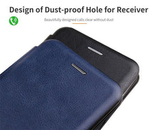 Load image into Gallery viewer, Luxury Leather Flip Case For Xiaomi Redmi Note 9 9S 10 5G 10S 11 11S 8 Pro 8T 7 + Plus Wallet Cover On Redmi 7A 6 6A 9 9A 9C 9T Durable Leather flip Back Covers
