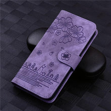 Load image into Gallery viewer, Luxury Leather Flip Phone Case For iPhone 14 13 Pro Max 11 12 Mini XR X XS Max Magnetic Wallet Bracket Cover PU Leather Stylish Case with Credit Card Holder Flip Drop Protection Shockproof Phone Cover