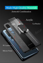 Load image into Gallery viewer, Luxury Leather Phone Case For Xiaomi Mi 11i 9T 10T 11T Pro 11 Lite Redmi Note 9S 7 8 9 10 Pro 8T Cover Case Leather Mobile Phone Case with 360° Rotating Ring Vintage Two Tone Durable Phone Cover