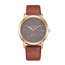 Load image into Gallery viewer, Luxury Leather Quartz Womens Watch Fashion Women Wristwatch Fashion Quartz Watch Elegant Diamond Wristwatch Elegant High Quality Leather Strap Womens Wrist Watches