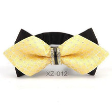 Load image into Gallery viewer, Luxury Men Polyester Bowtie Fashionable Bowtie Stylish Design Wedding Parties Bowties