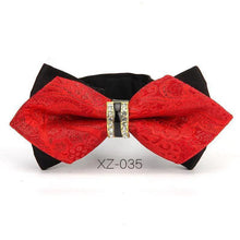 Load image into Gallery viewer, Luxury Men Polyester Bowtie Fashionable Bowtie Stylish Design Wedding Parties Bowties