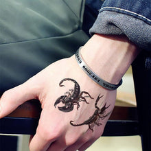 Load image into Gallery viewer, Luxury Men Women 3D Tattoo Waterproof Spider Sticker Realistic Design For Party Halloween