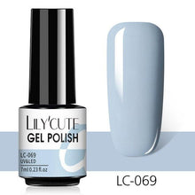 Load image into Gallery viewer, Luxury Metallic Womens Nail Polish Silver Rose Permanent UV Gel Nail Varnish Elegant Luxury Metal Effect More Collor For Girls