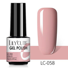 Load image into Gallery viewer, Luxury Metallic Womens Nail Polish Silver Rose Permanent UV Gel Nail Varnish Elegant Luxury Metal Effect More Collor For Girls