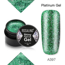 Load image into Gallery viewer, Luxury Modern Crystal Shiny Gel Nail Polish Painting Nails Art Design Diamond Manicure Gel Luxury Design For Women and Girls