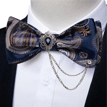 Load image into Gallery viewer, Luxury Pink Solid Men Bow Tie Silk Business Wedding Elegant Bowtie For Men Unique Desing For Every Occasion