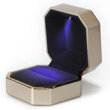 Load image into Gallery viewer, Luxury Ring Box with LED Light