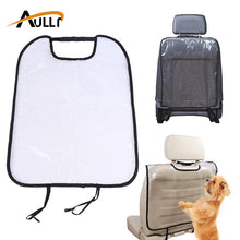 Load image into Gallery viewer, Luxury Seat Back Protectors and Seat Covers with Invisible Strap Car Seat Back Kick Mats Back Seat Protector Cover for Children Kids Baby Auto Seat Cushion Kick Mat Pad Anti Mud Clean Dirt Decals Car Accessories Car Seat Protector for Back Seat
