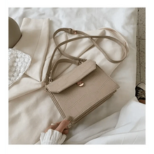 Load image into Gallery viewer, Luxury Snow White Crossbody Bags For Women And Girls Small PU Leather Handbag - Ladies Designer Evening Bags