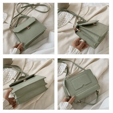 Load image into Gallery viewer, Luxury Snow White Crossbody Bags For Women And Girls Small PU Leather Handbag - Ladies Designer Evening Bags
