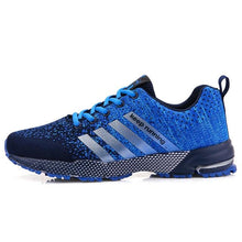Load image into Gallery viewer, Luxury Sport Mens Sneakers Mesh Breathable Casual Men Shoes Comfortable Non-Slip Shock Absorption Light Outdoor Walking Comfortable Running Sneakers