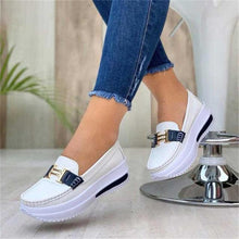 Load image into Gallery viewer, Luxury Spring Comfortable Women's Sneakers Fashion Lace Up Casual Little White Shoes Women Flats Walking Shoes Comfortable Elastic Casual Espadrilles Great Women Gift