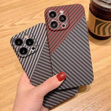 Load image into Gallery viewer, Luxury Ultra Thin Classic Texture Phone Case for iPhone 14 13 12 Pro Max 14 Plus Shockproof Hard Back Cover Ultra-Thin and Lightweight Case for iPhone 13 pro Phone Protective Case