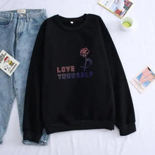 Load image into Gallery viewer, Luxury Unisex Hoodie Hoodies Sweatshirt Love Yourself Hoody Sweatshirt Boys Hoody Hoodies Cool Print Casual Drawstring Warm Winter Stylish Design Hoodie For Men Women