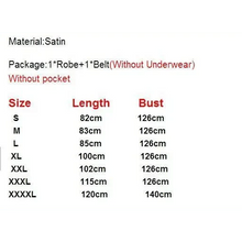 Load image into Gallery viewer, Luxury White Silk Women Bathrobe Soft Short Ladies Sleepwear Indoor Bathrobe Party Sleepwear With Waist Belt