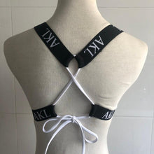 Load image into Gallery viewer, Luxury Women Bikini Set Letter Print Swimsuit Female Push Up Bandage Black Swimwear Women Bikini Set Swimming Bathing Suit Women Swimsuit Bikini Set Letter Print Swimwear Bathing Suit