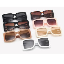 Load image into Gallery viewer, Luxury Women Oversized Square Sunglasses Modern Design Big Frame Fashion Female Sunglasses UV400 Glasses