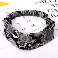 Load image into Gallery viewer, Luxury Women's Headband Vintage Cross Knot Elastic Hair Bands Soft Solid Hairband Girls Hair Accessories Floral Turban Bandanas Head Wrap